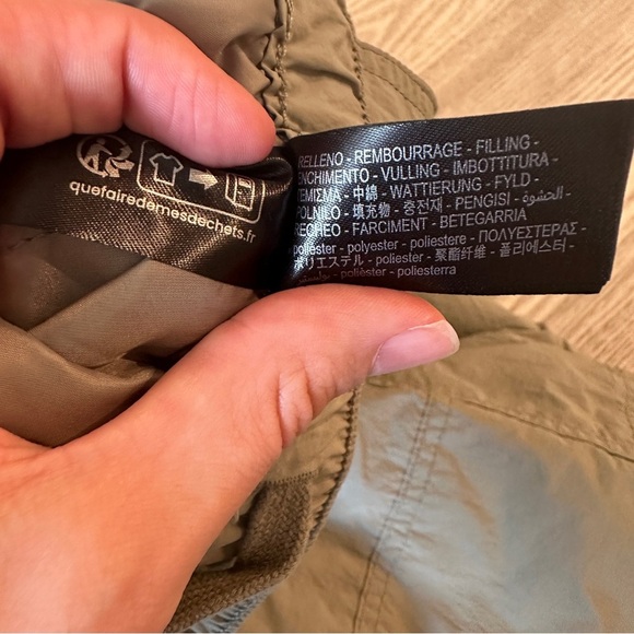 Zara Sage Tan Insulated Snow Cargo Pants Small - Picture 12 of 16